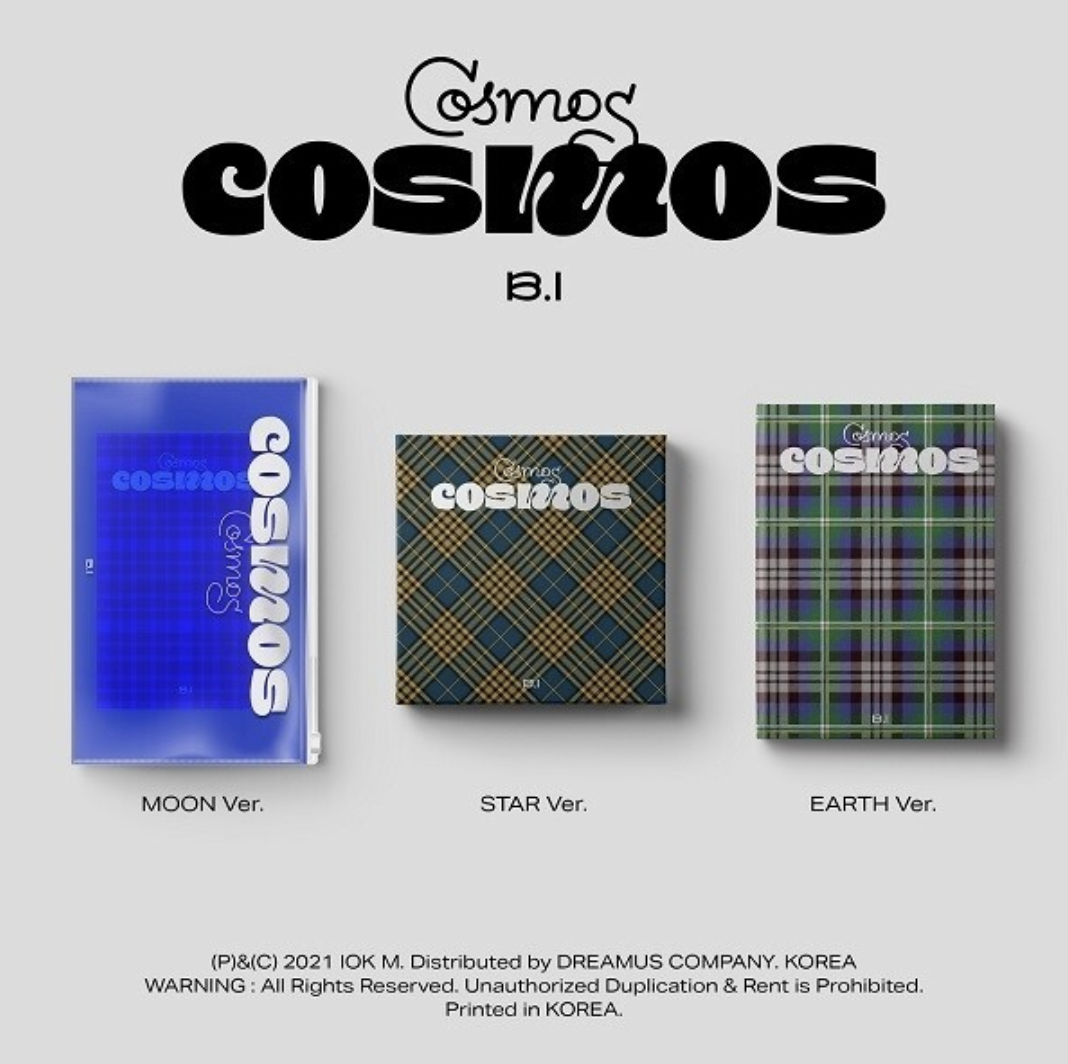 B.I ハンビン COSMOS MOON ver.  サイン入り B.I - HALF ALBUM [COSMOS] — Dumber Studios